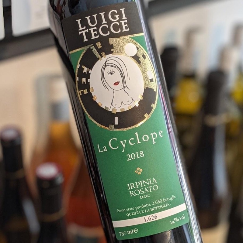 Luigi Tecce La Cyclope Irpinia Rosato